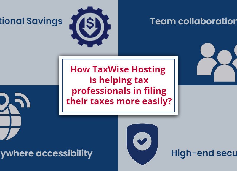 How TaxWise hosting is helping tax professionals in filing their taxes more easily?